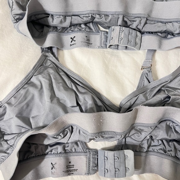 Bodily Do Anything Nursing and Pumping Bras - 2 size Medium, slate grey blue - Picture 6 of 10